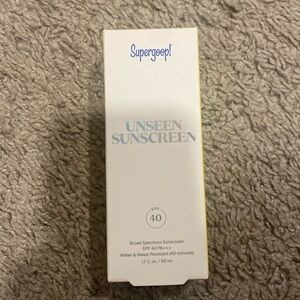 Supergoop! Unseen Sunscreen SPF 40-1.7 Oz  new sealed exp 6/27